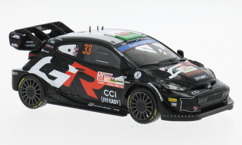 Toyota GR Yaris Rally1 No.33 Rally Japan 2024 Evans/Martin - 1:43  Toyota GR Yaris Rally1 No.33 Rally Japan 2024 Evans/Martin - 1:43